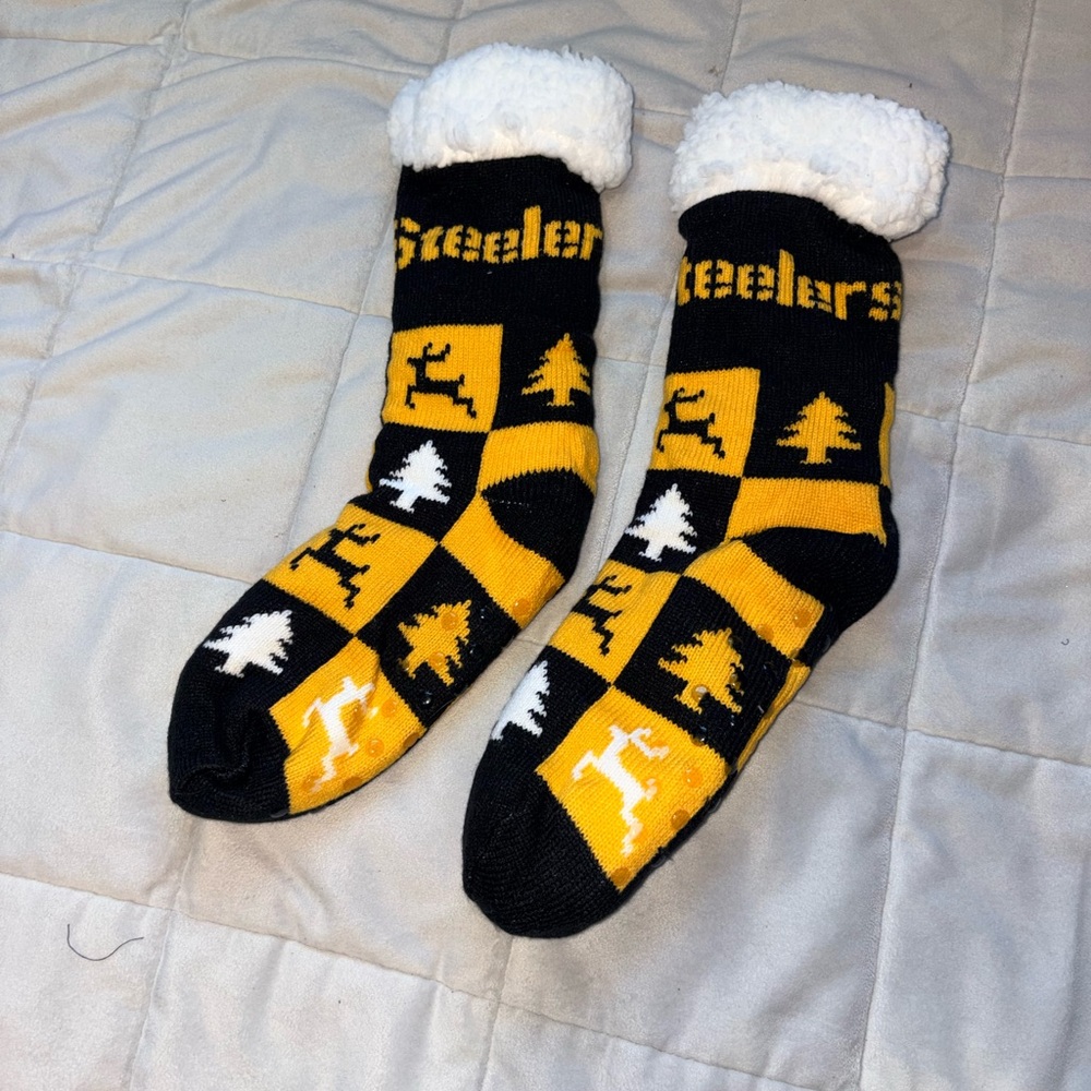 Pittsburgh Steelers NFL Slipper Socks